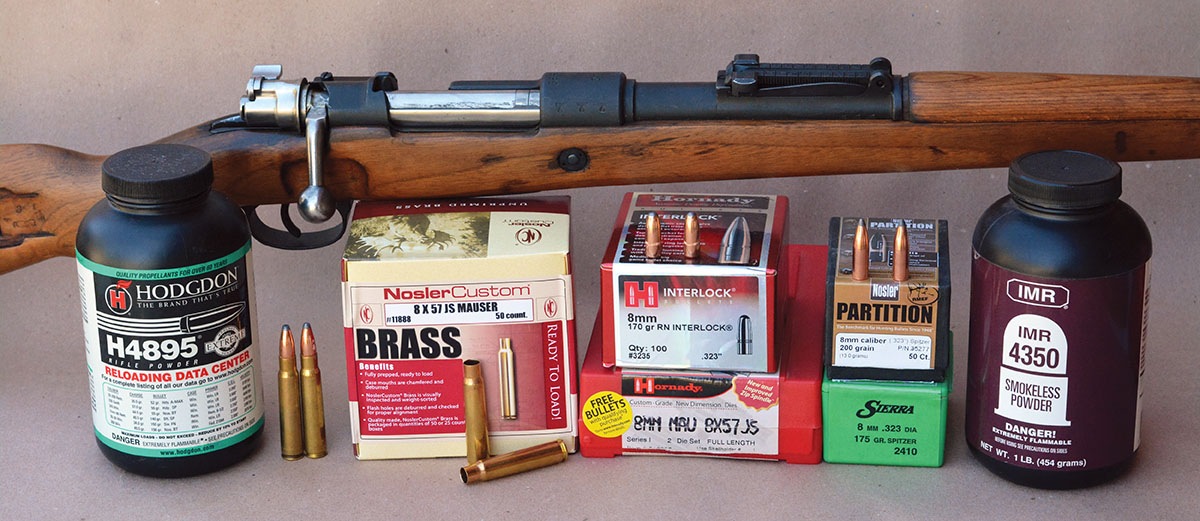 The 8mm Mauser was a highly influential modern cartridge that is well designed and straightforward to handload.